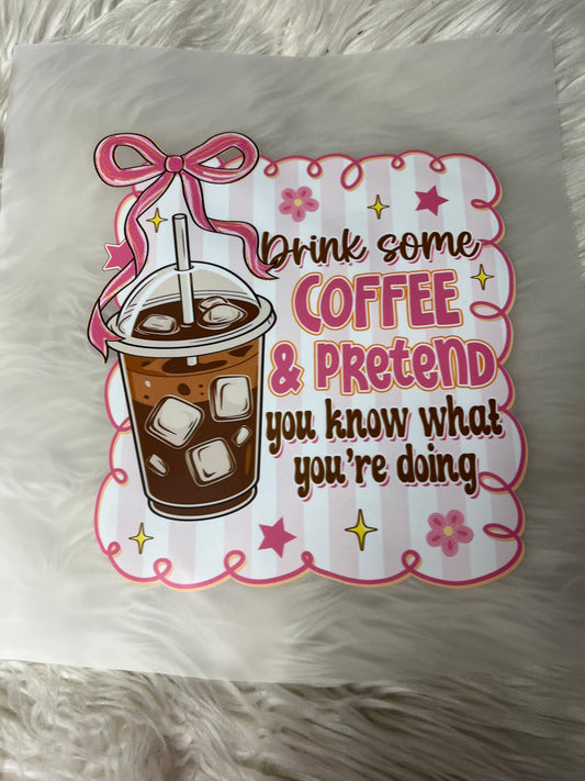 DTF  print coffee