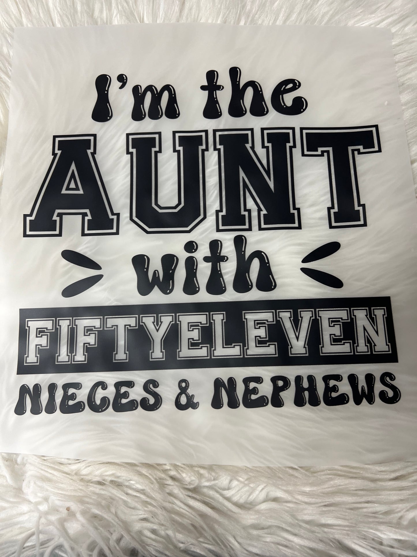New DTF aunt