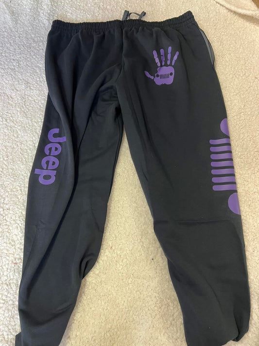 New unisex jerzees bottoms black