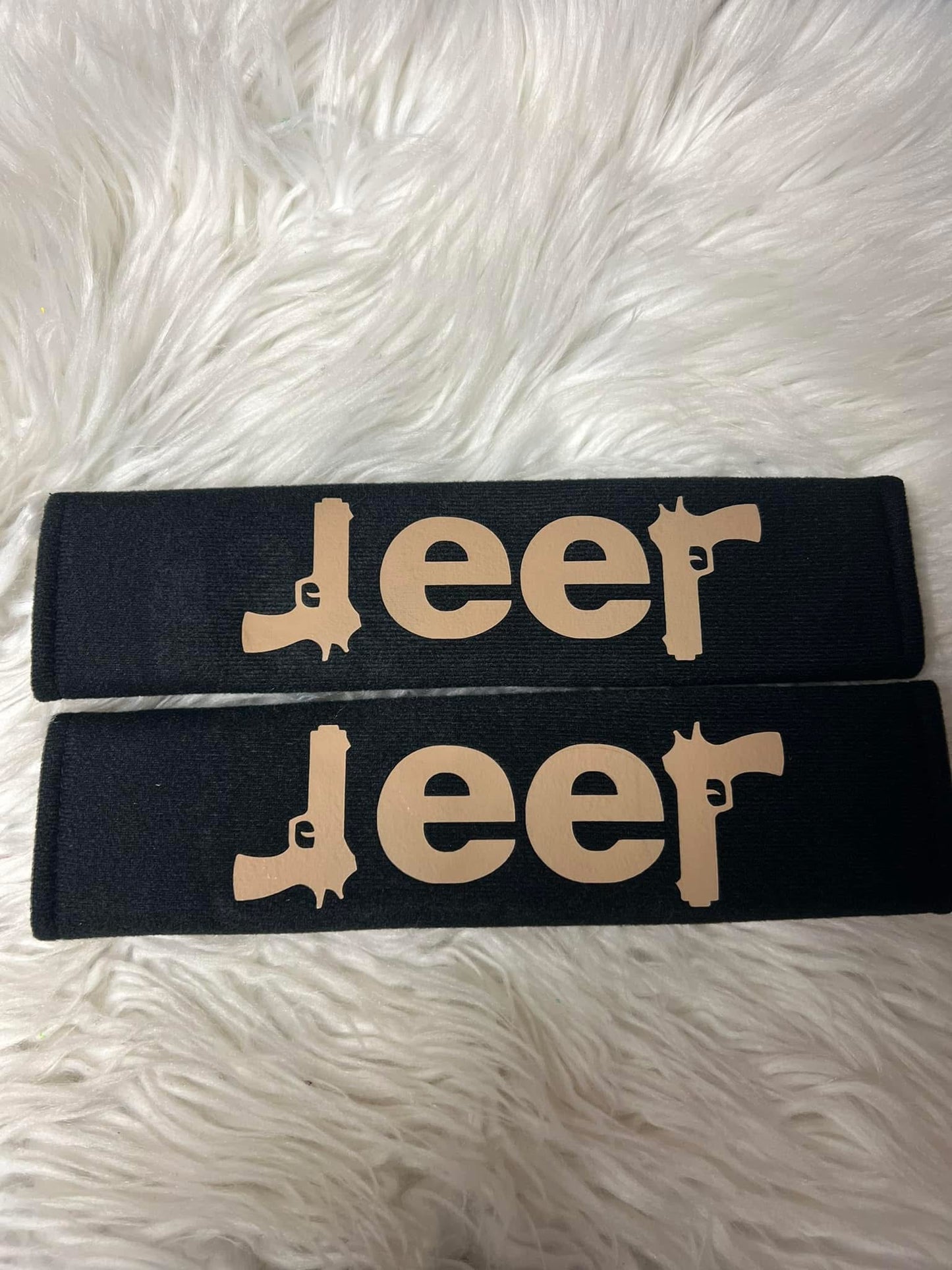 New seatbelt covers