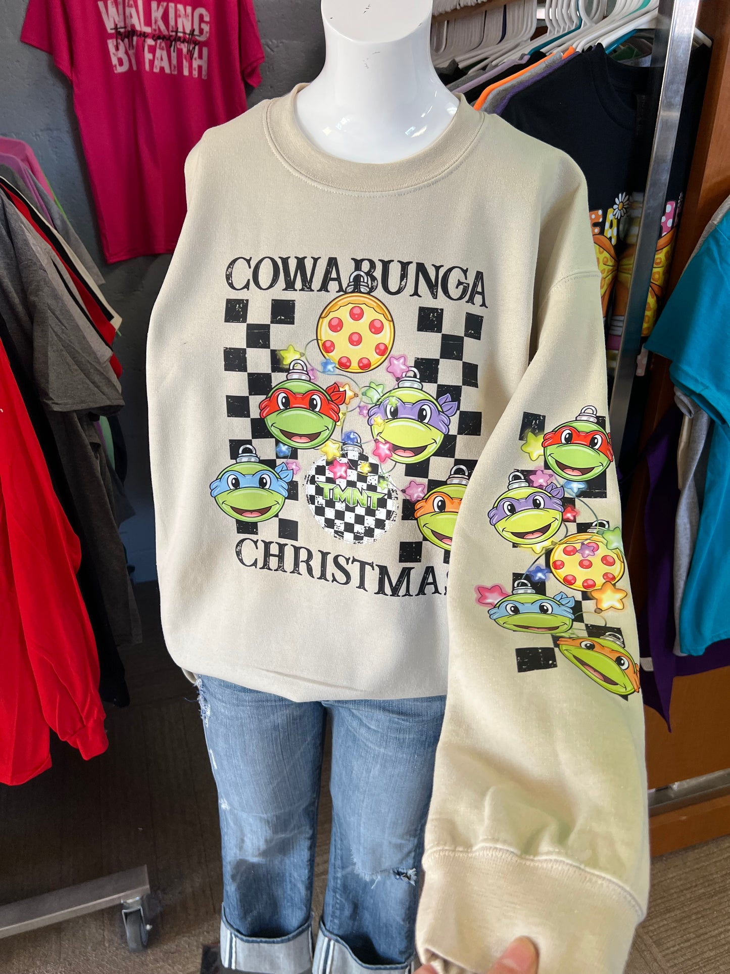 New crewneck sweatshirt unisex. Christmas