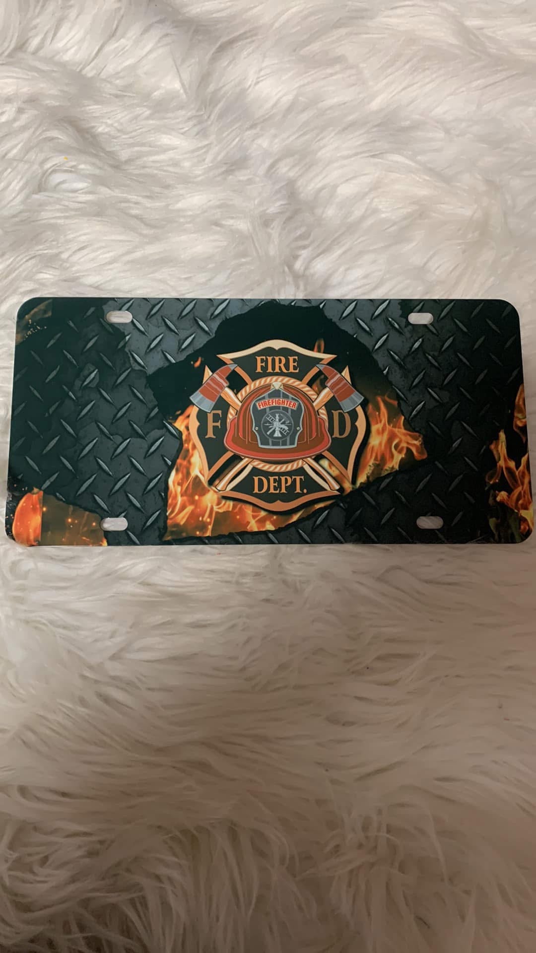 New vanity plate