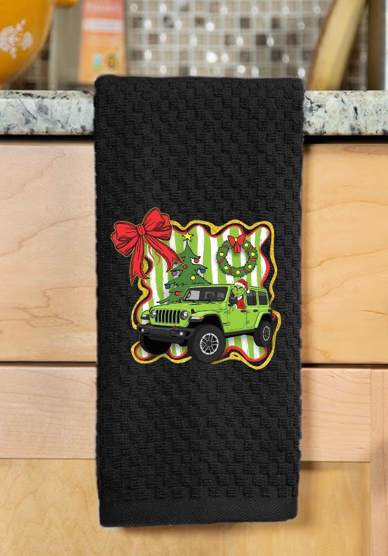 Decorative hand towel