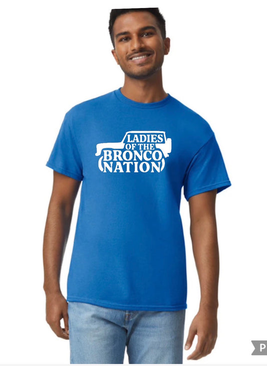 New unisex ladies of the b nation royal blue 