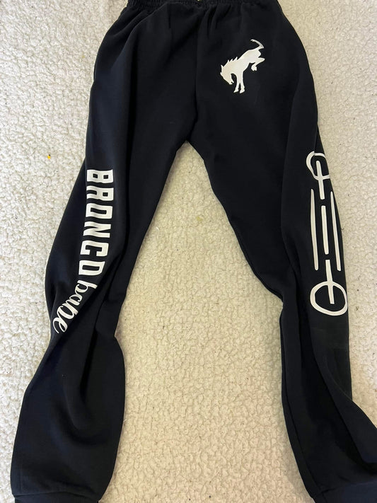 New unisex jerzees bottoms black