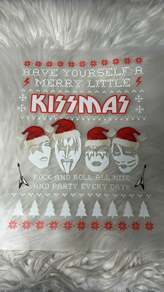 New DTF Christmas kiss