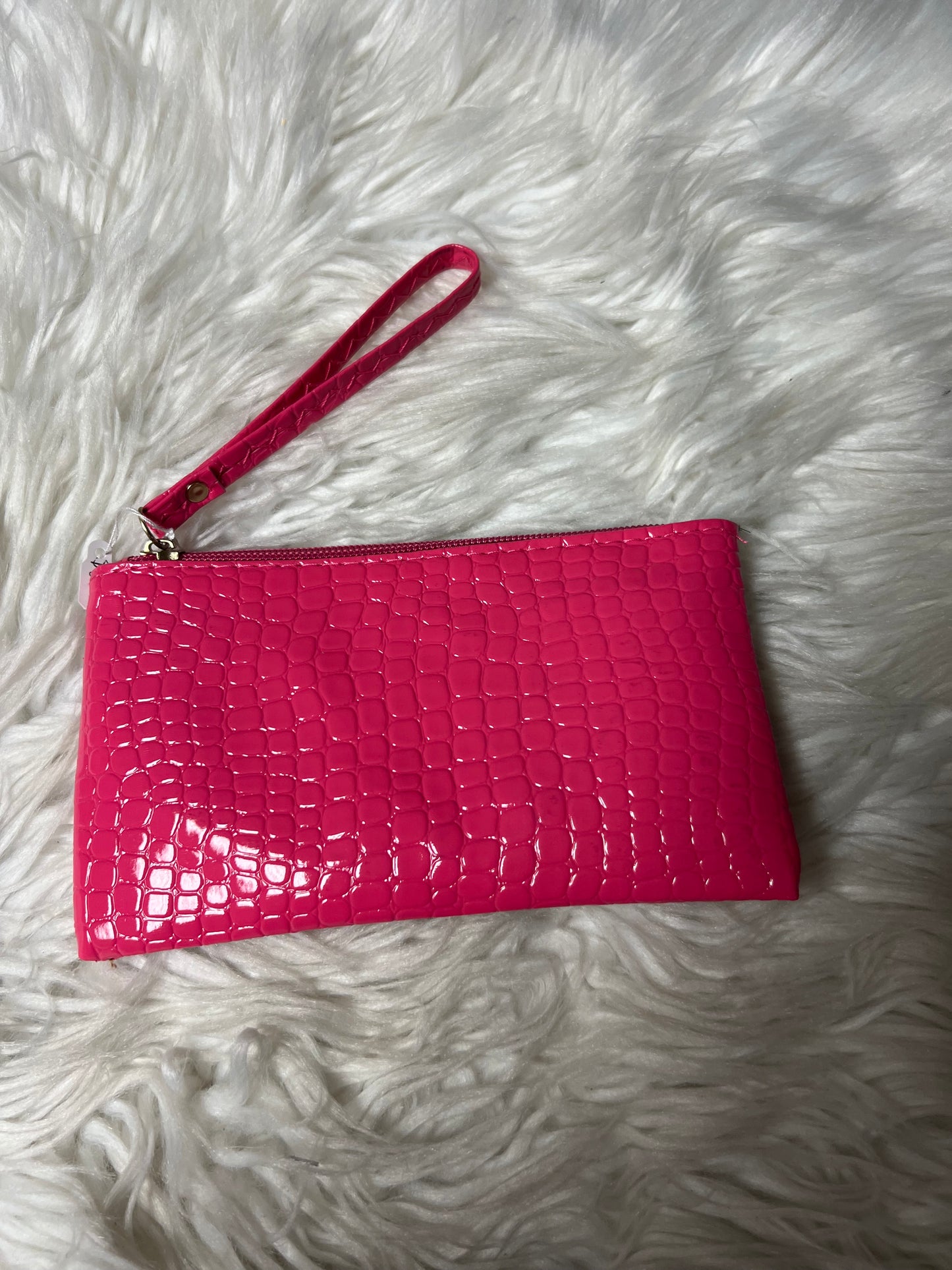 New pink wristlet