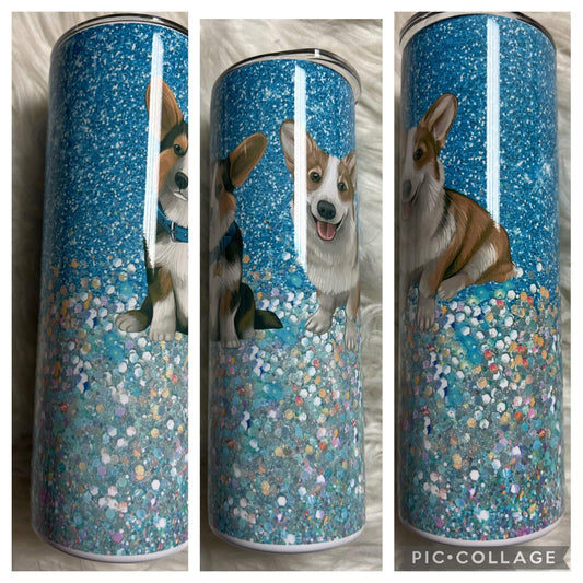 20 ounce Tumblr corgi