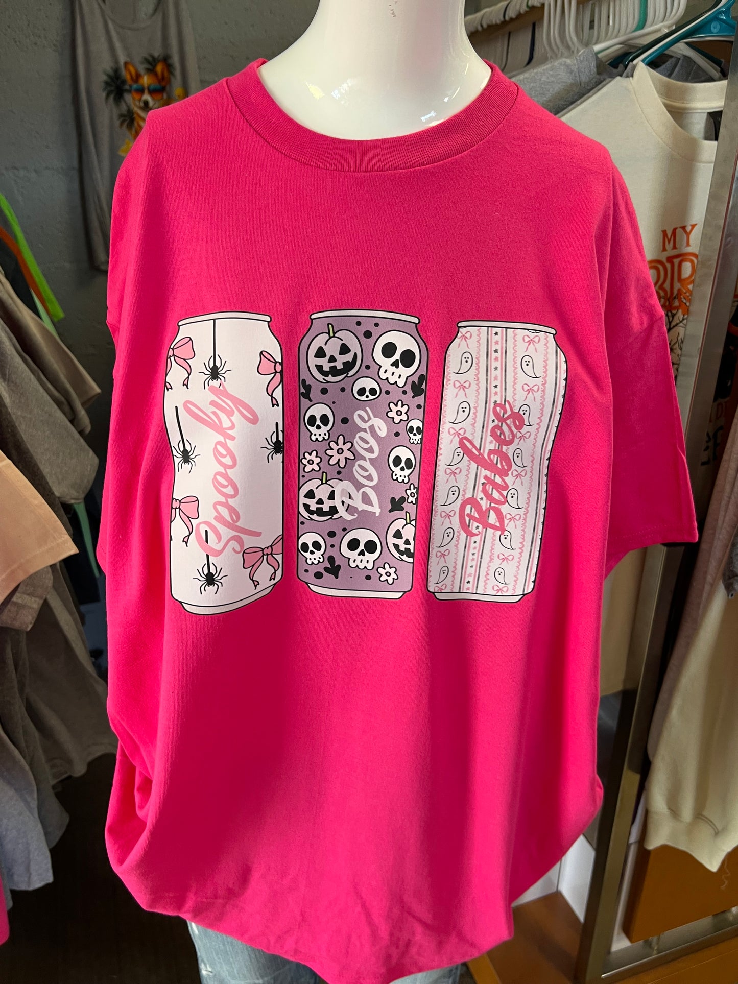New  unisex T-shirt Halloween energy drink