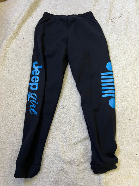 New unisex jerzees bottoms black