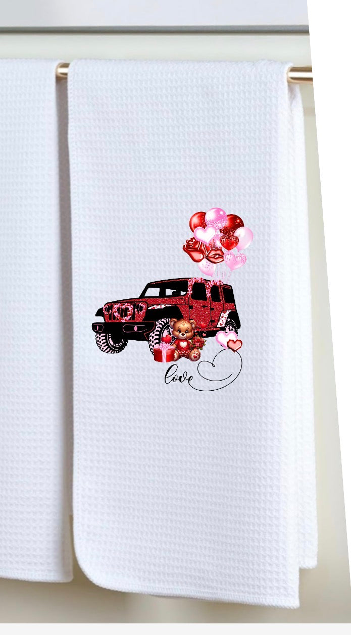 Decorative hand towel