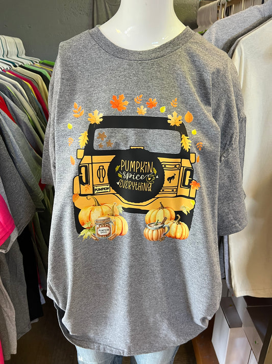 New unisex T-shirt 4x4 pumpkin spice