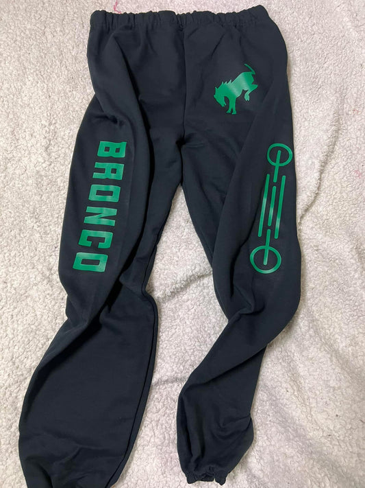 New unisex jerzees bottoms black
