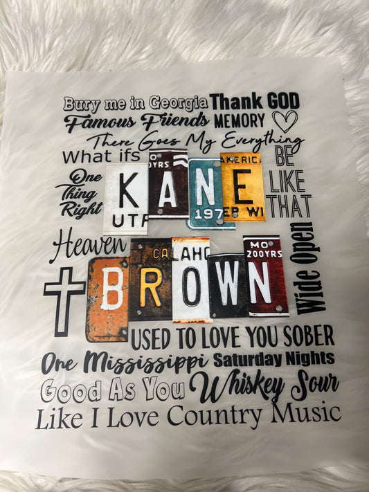 New DTF country Kane