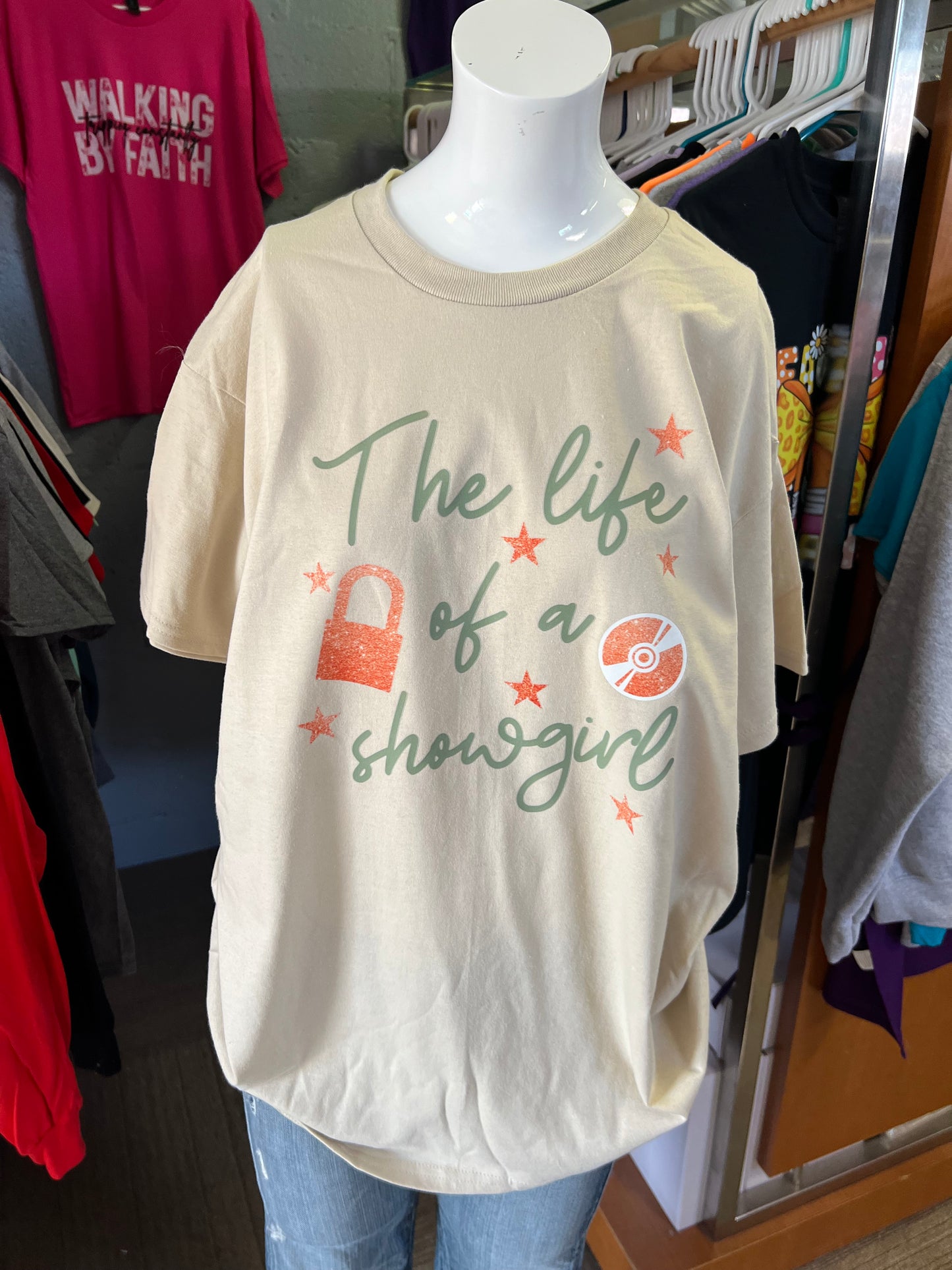 New  unisex T-shirt show Girl T.S