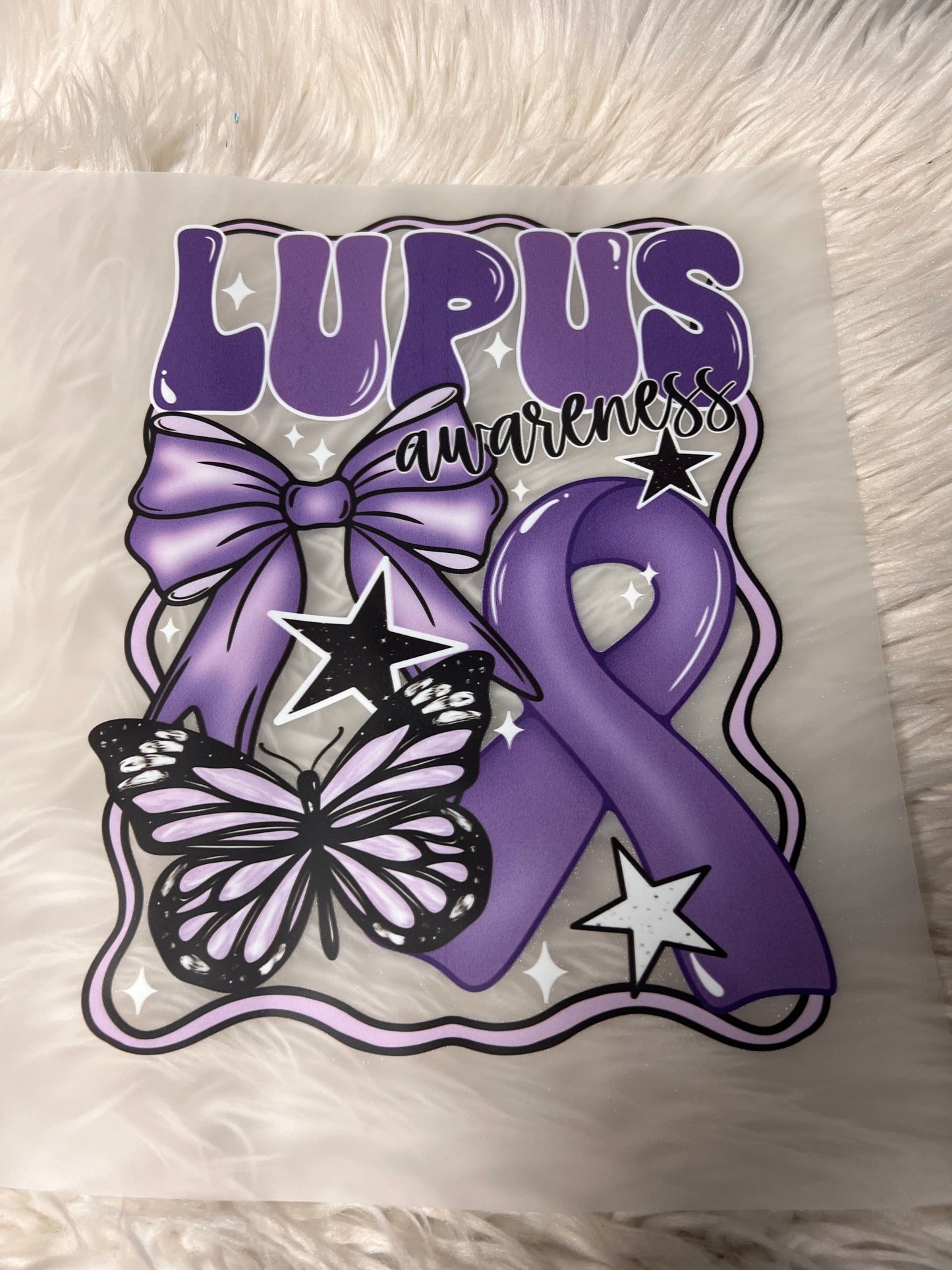 New DTF Lupus awareness