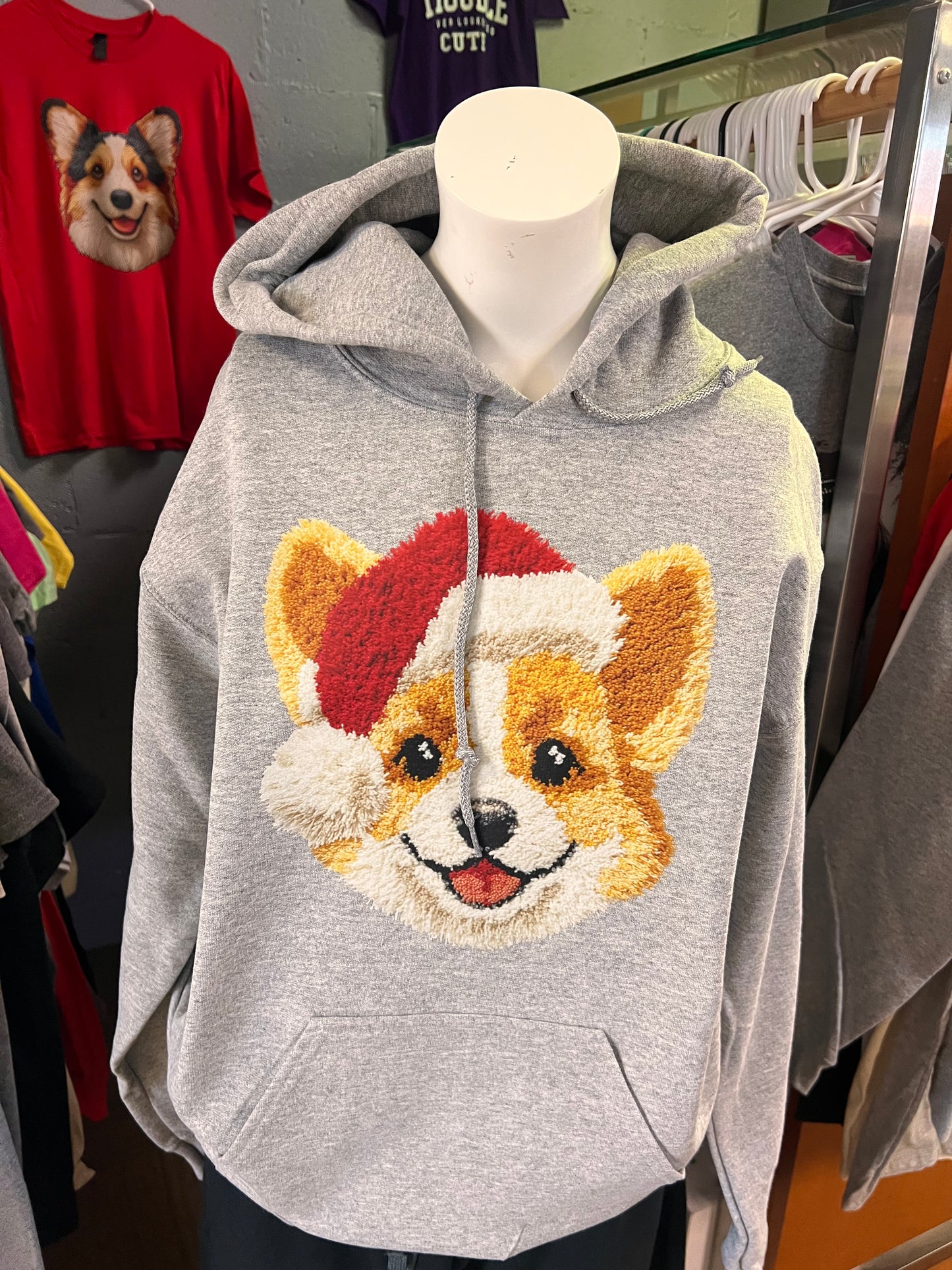 New unisex Christmas corgi
