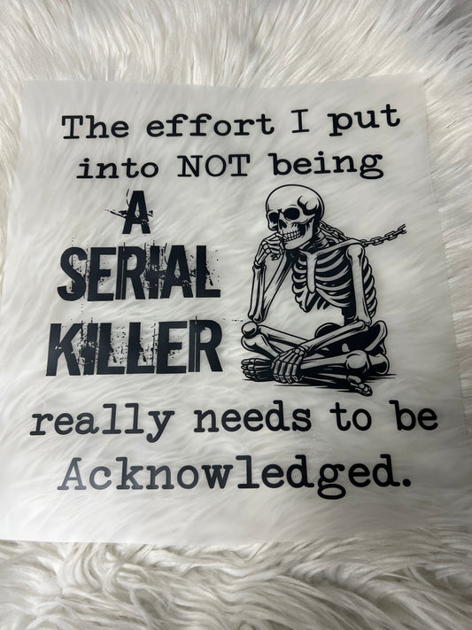 New DTF serial killer