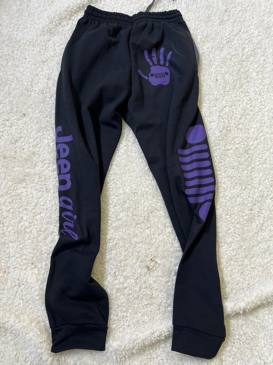 New unisex jerzees bottoms black