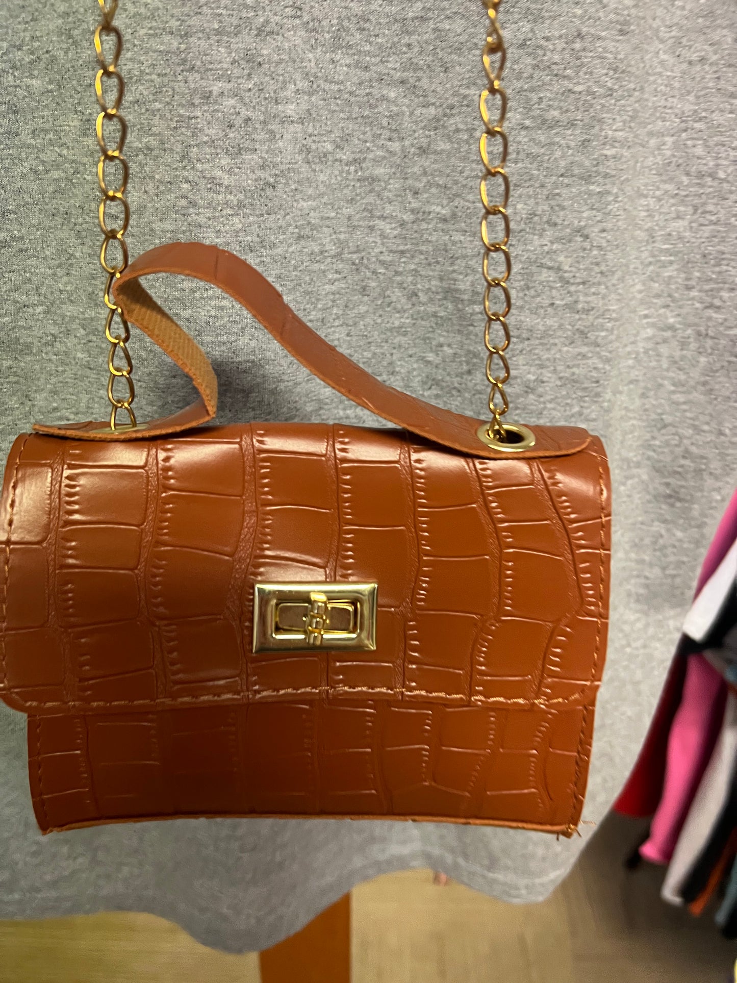 New brown black Crossbody bag