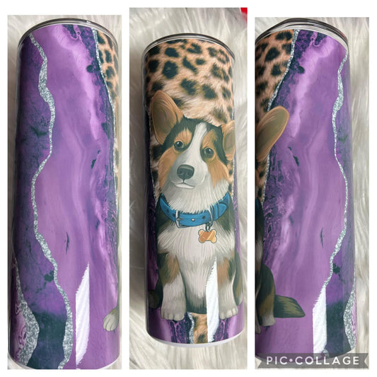 20 ounce Tumblr corgi