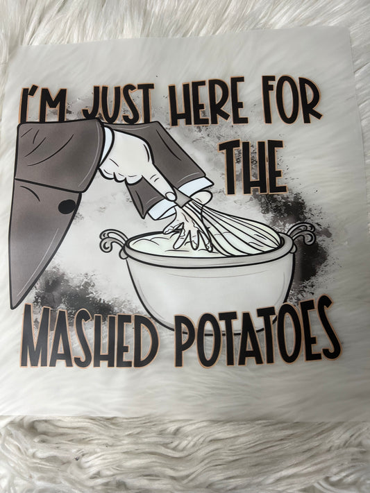 New DTF just here for the mashed potatoes 