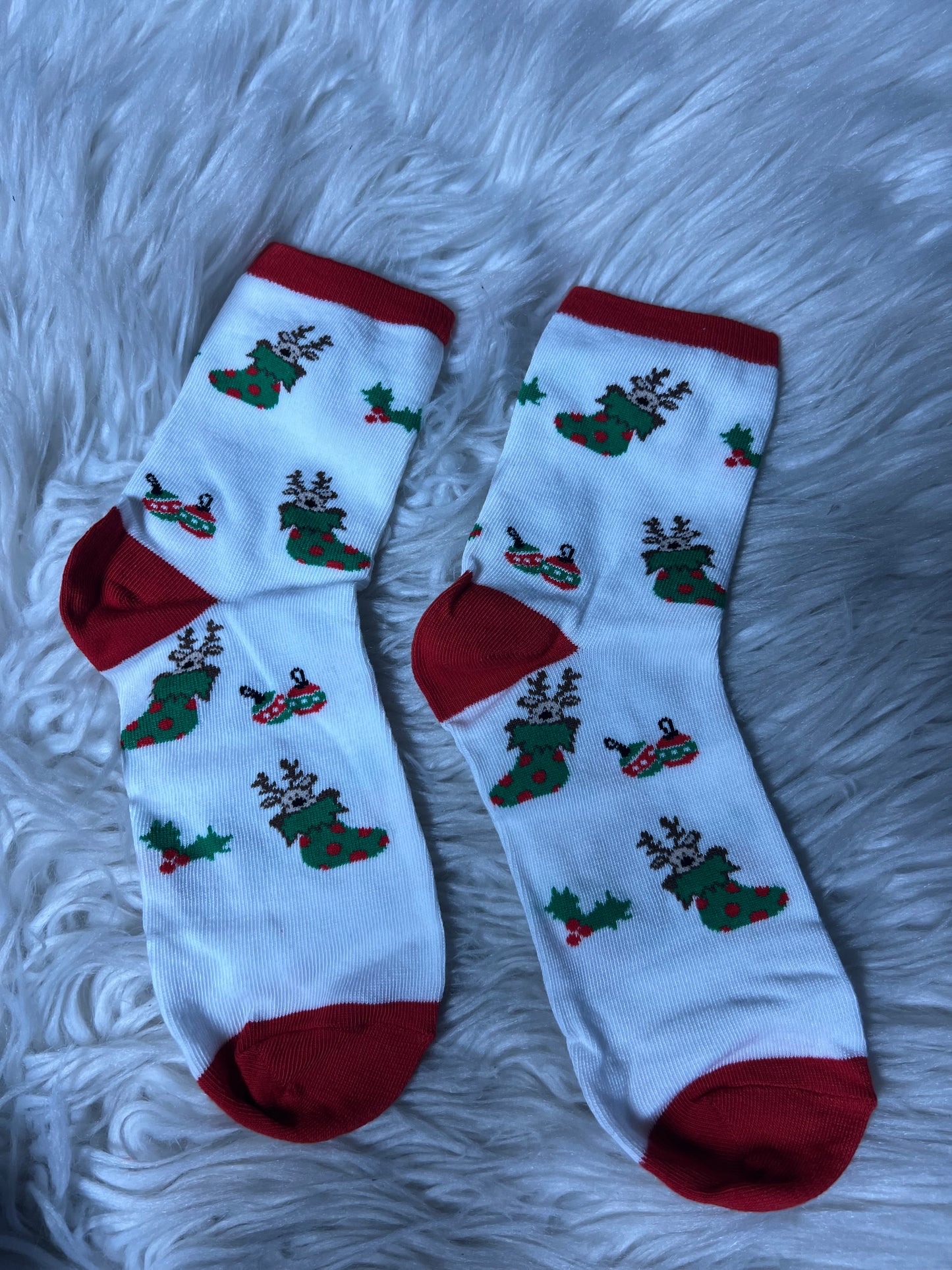 New adult one size Christmas socks
