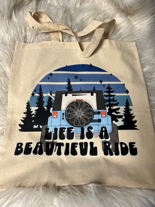 15'' X 16'' Natural Cotton Tote