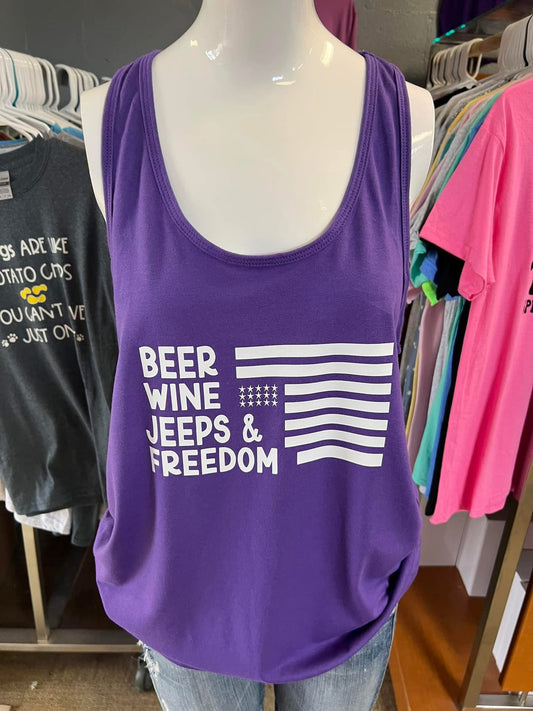 New ladies next level, Razorback tank top