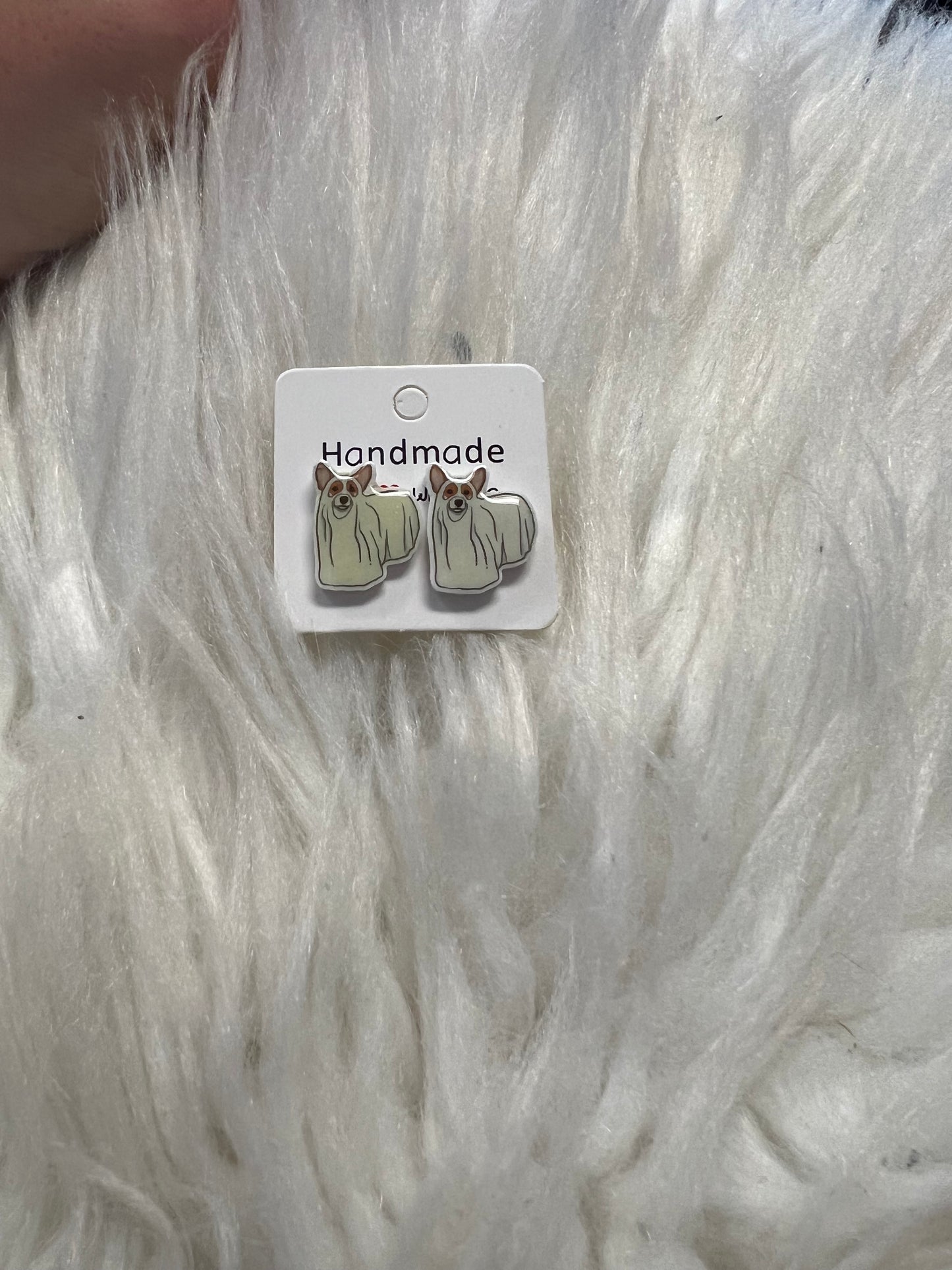 New corgi stud earrings 