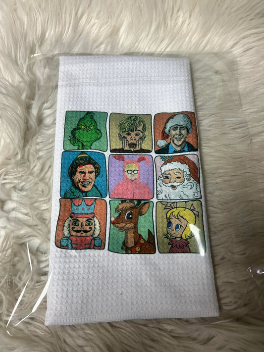 Decorative hand towel