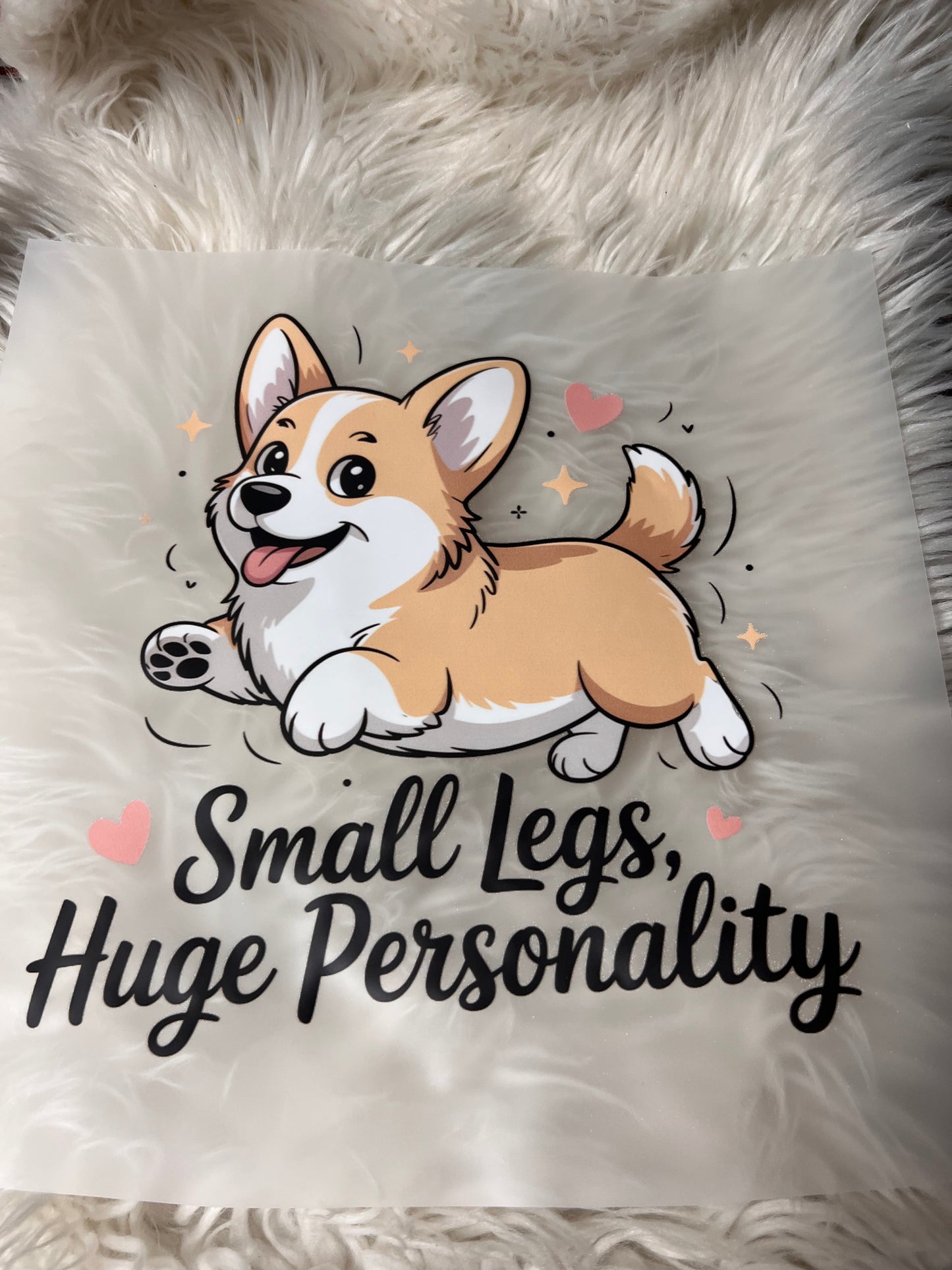 New DTF corgi