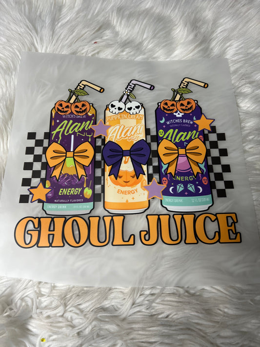 New DTF  Halloween  energy drink 