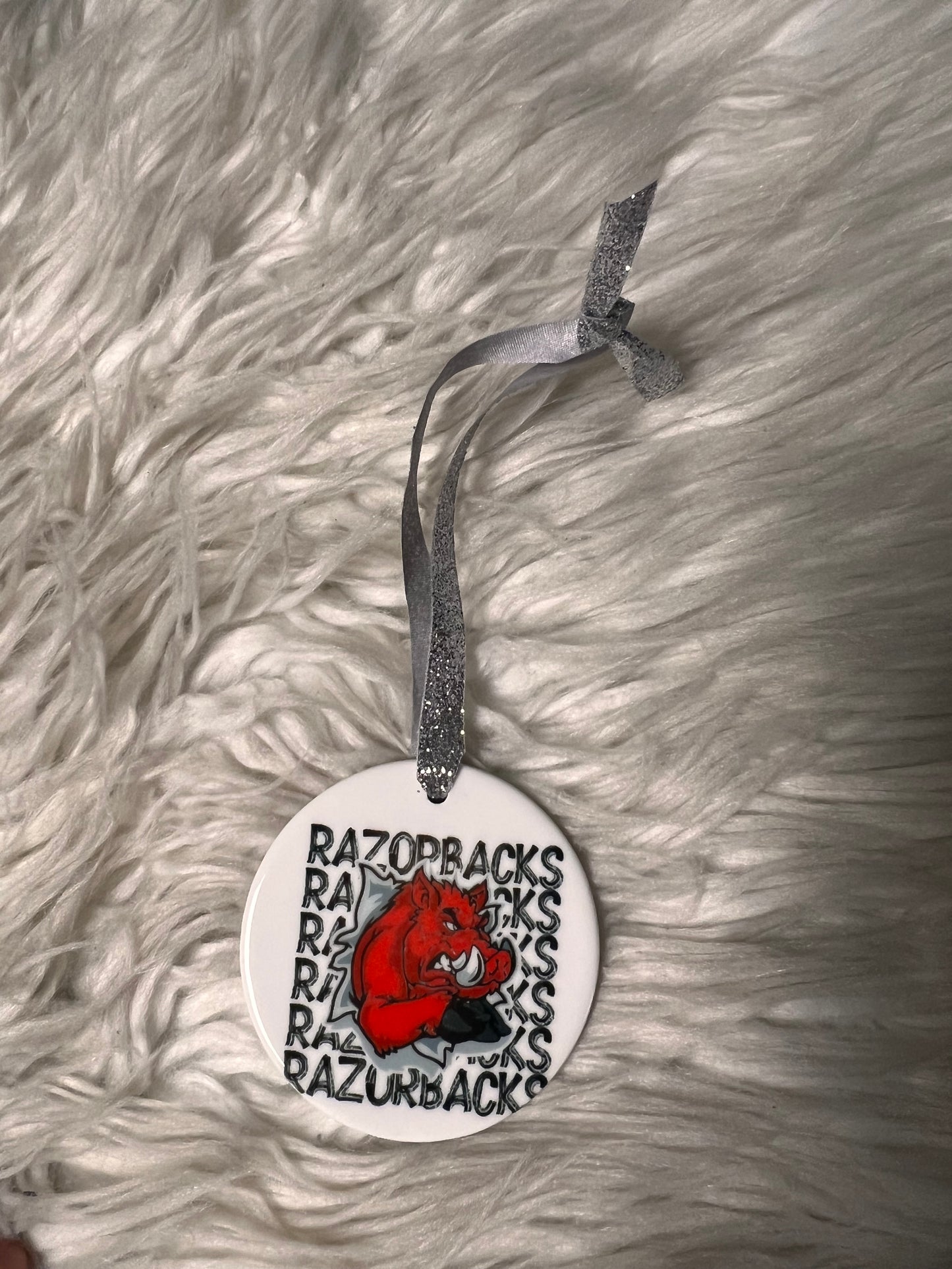 Ceramic Christmas ornament