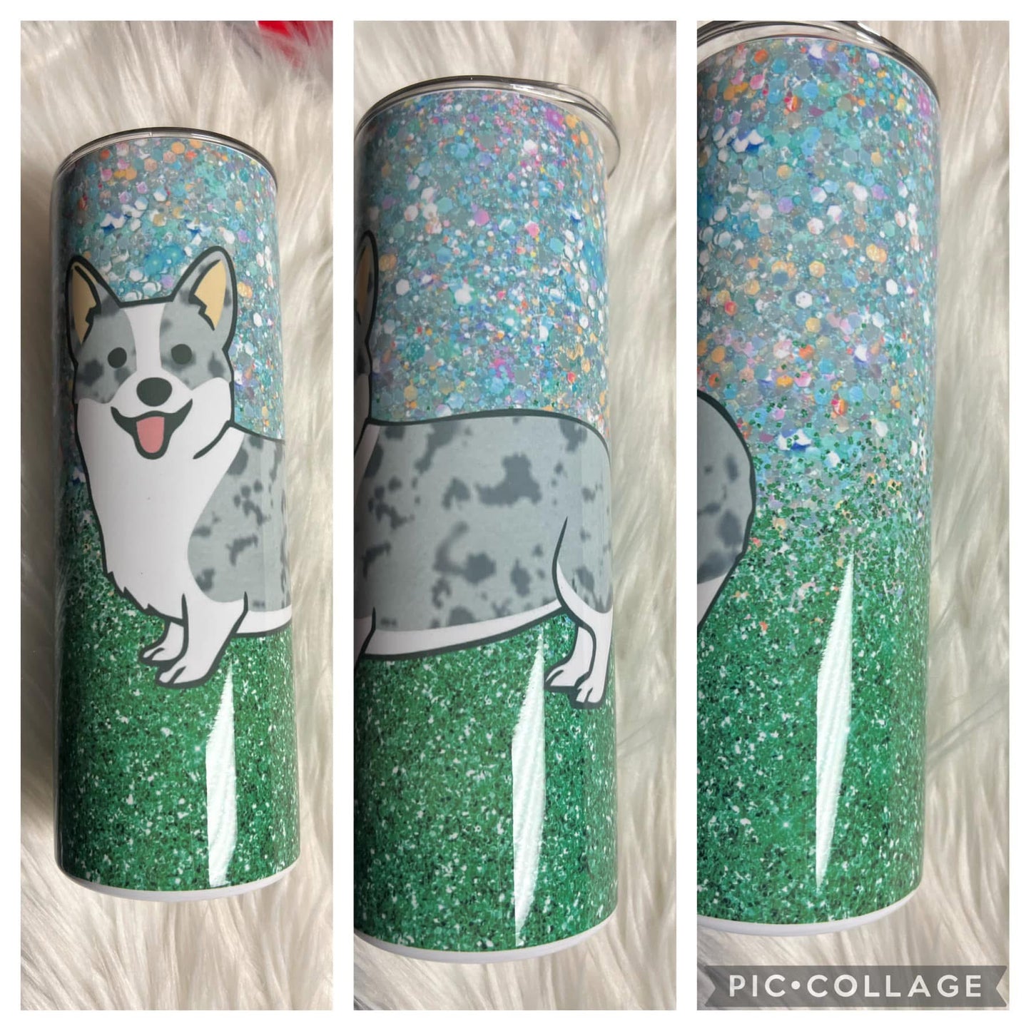 20 ounce Tumblr corgi