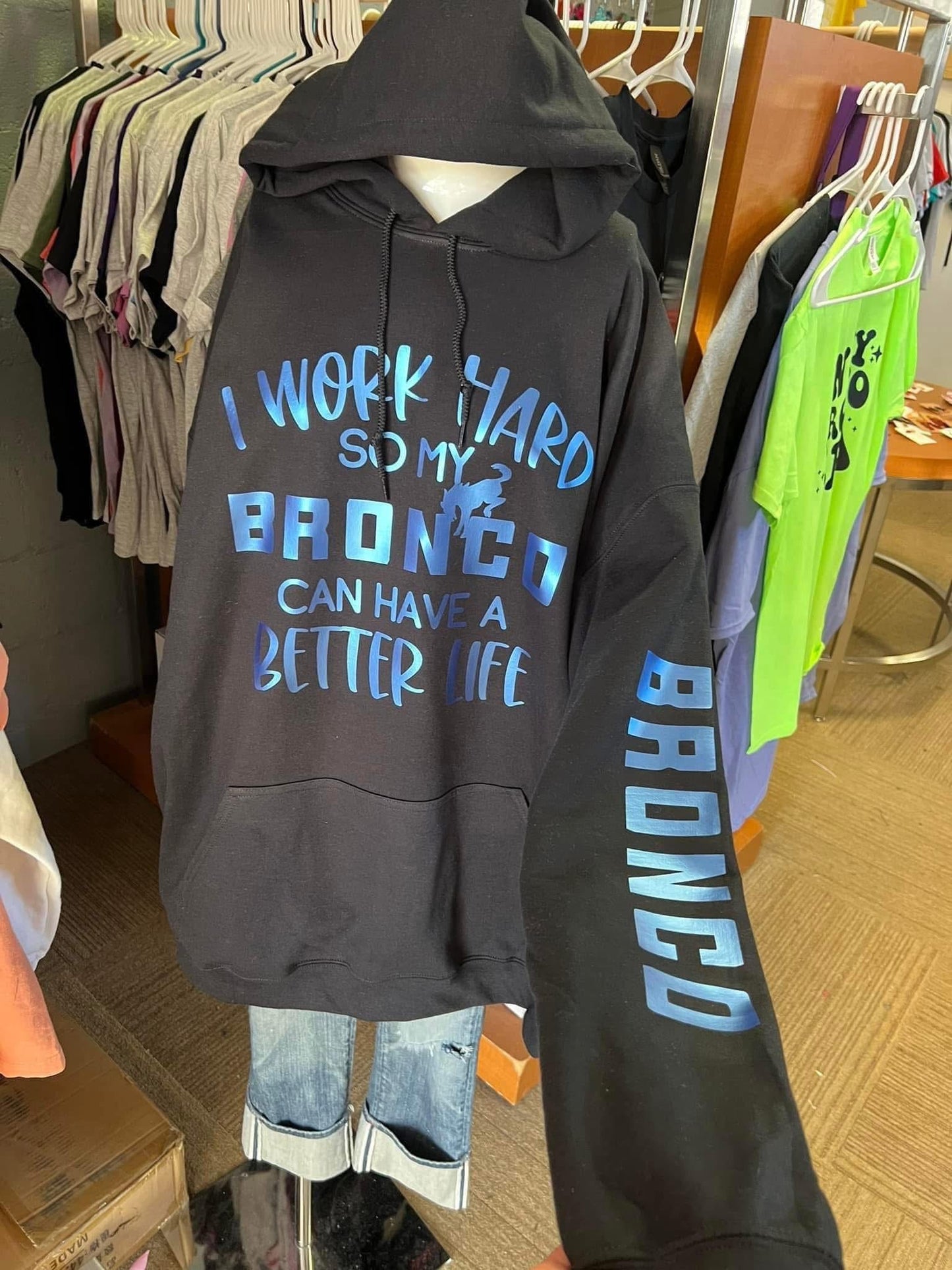 (Brand new unisex 4 x 4 hoodie