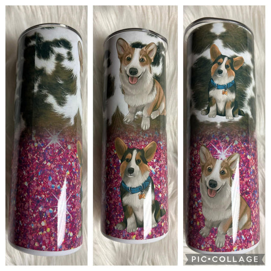 20 ounce Tumblr corgi