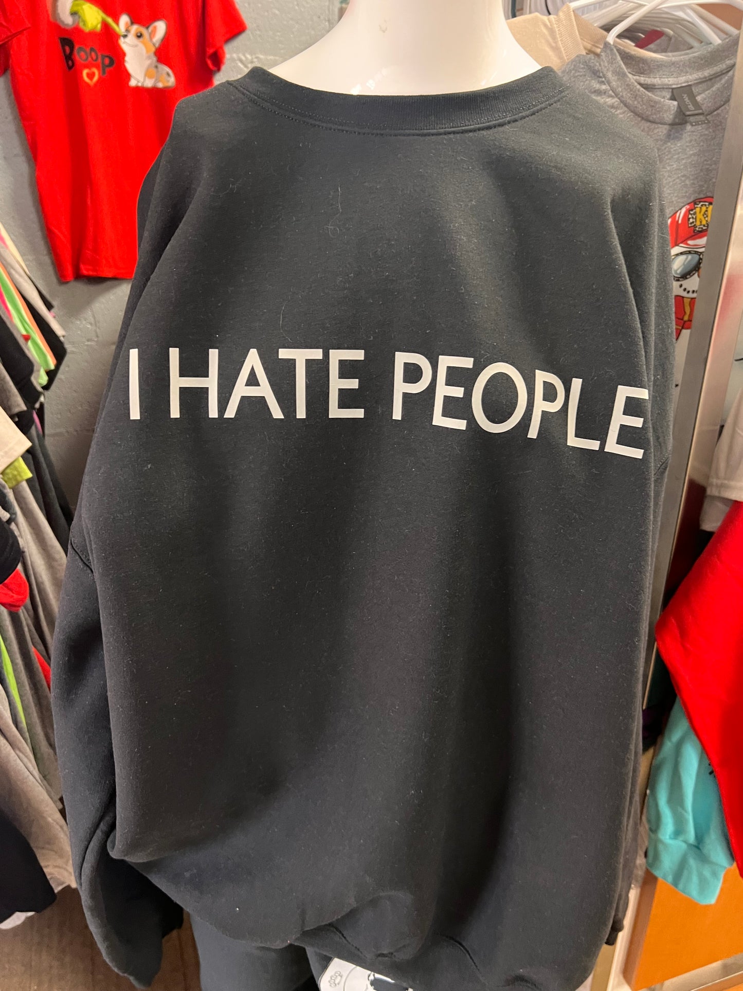 New unisex I hate people
