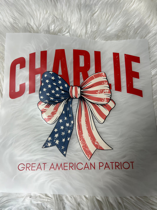 New DTF freedom Charlie