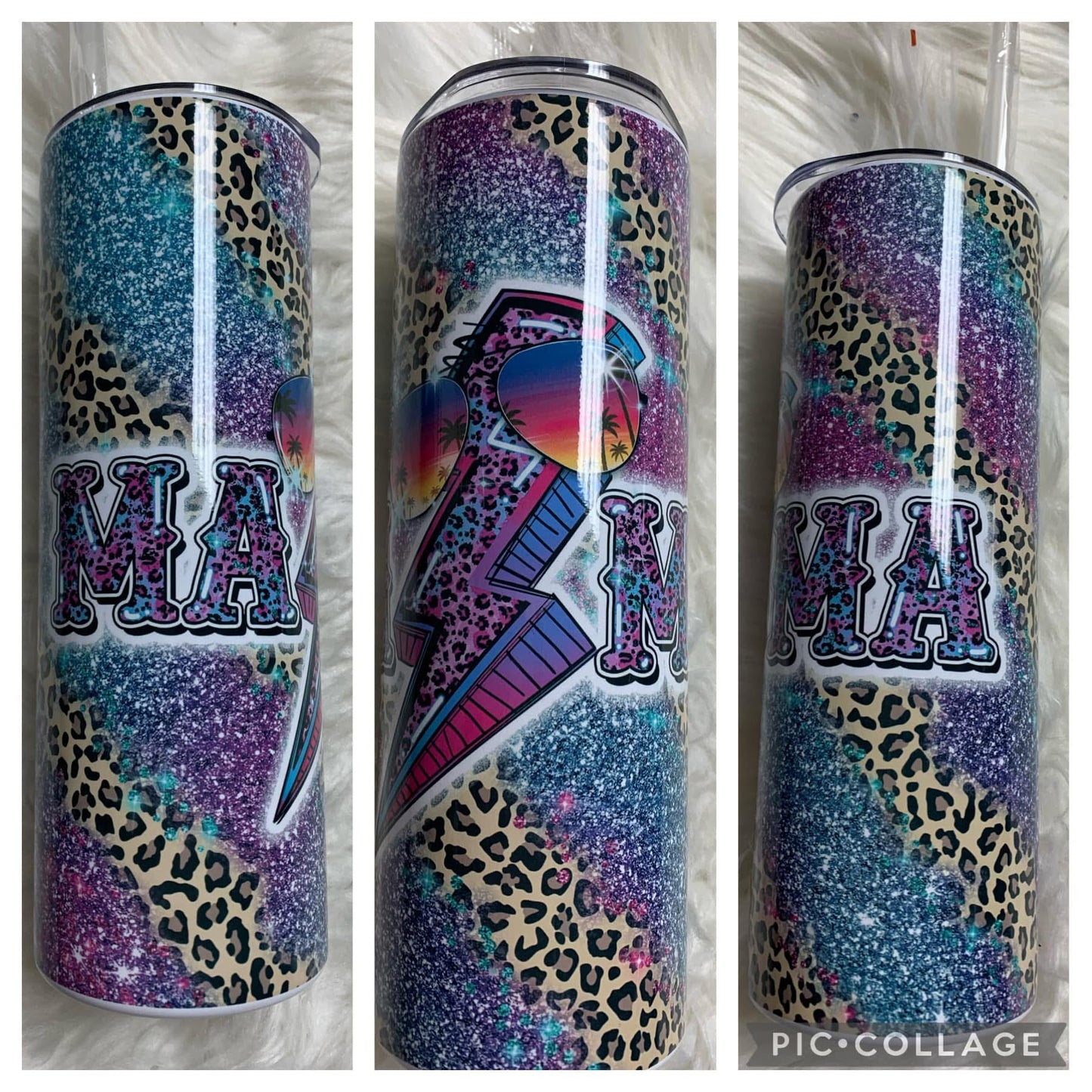 20 ounce metal Tumblr mama