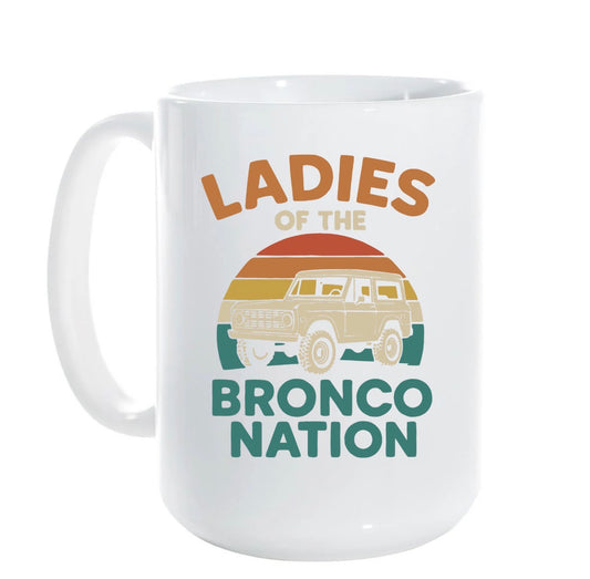 15 oz ceramic mug ladies of the b nation