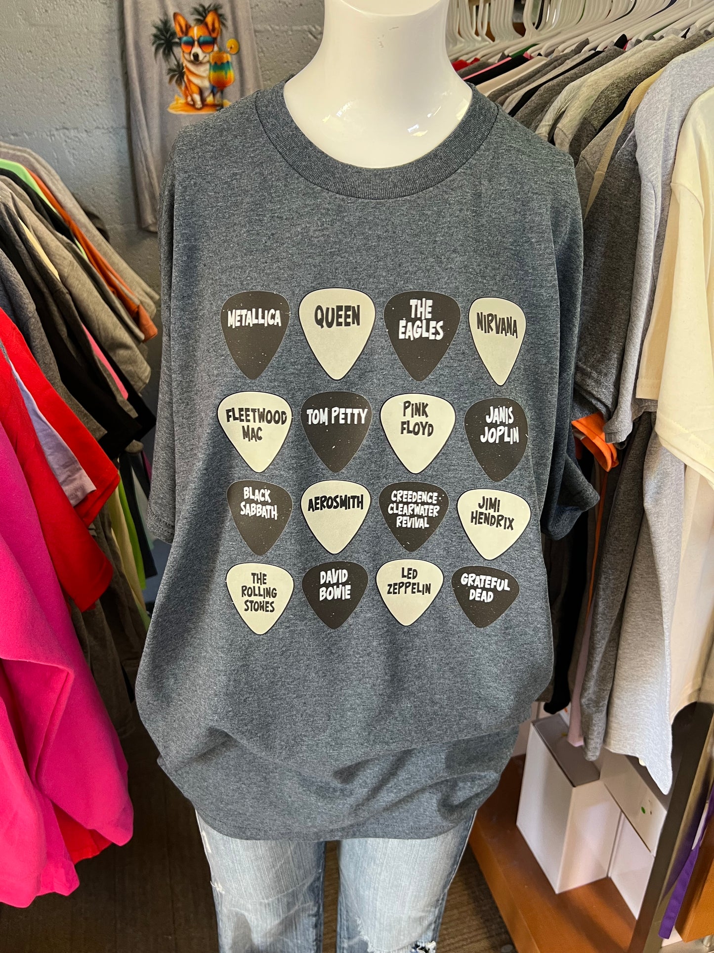 New unisex T-shirt rock ānā roll