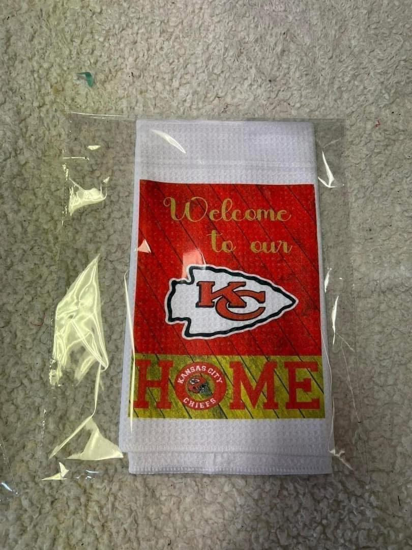 Decorative hand towel football