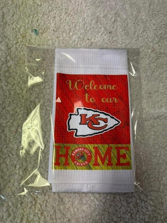 Decorative hand towel football