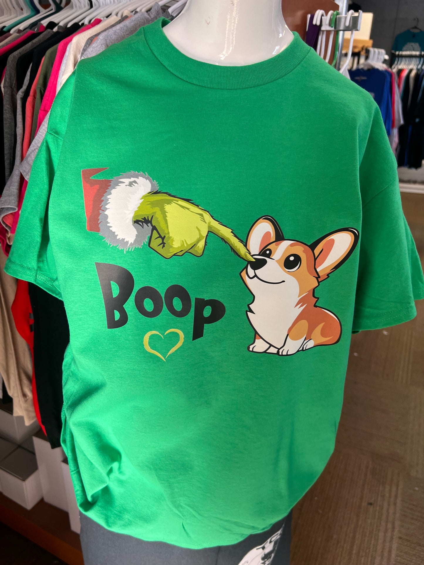 New unisex Christmas corgi