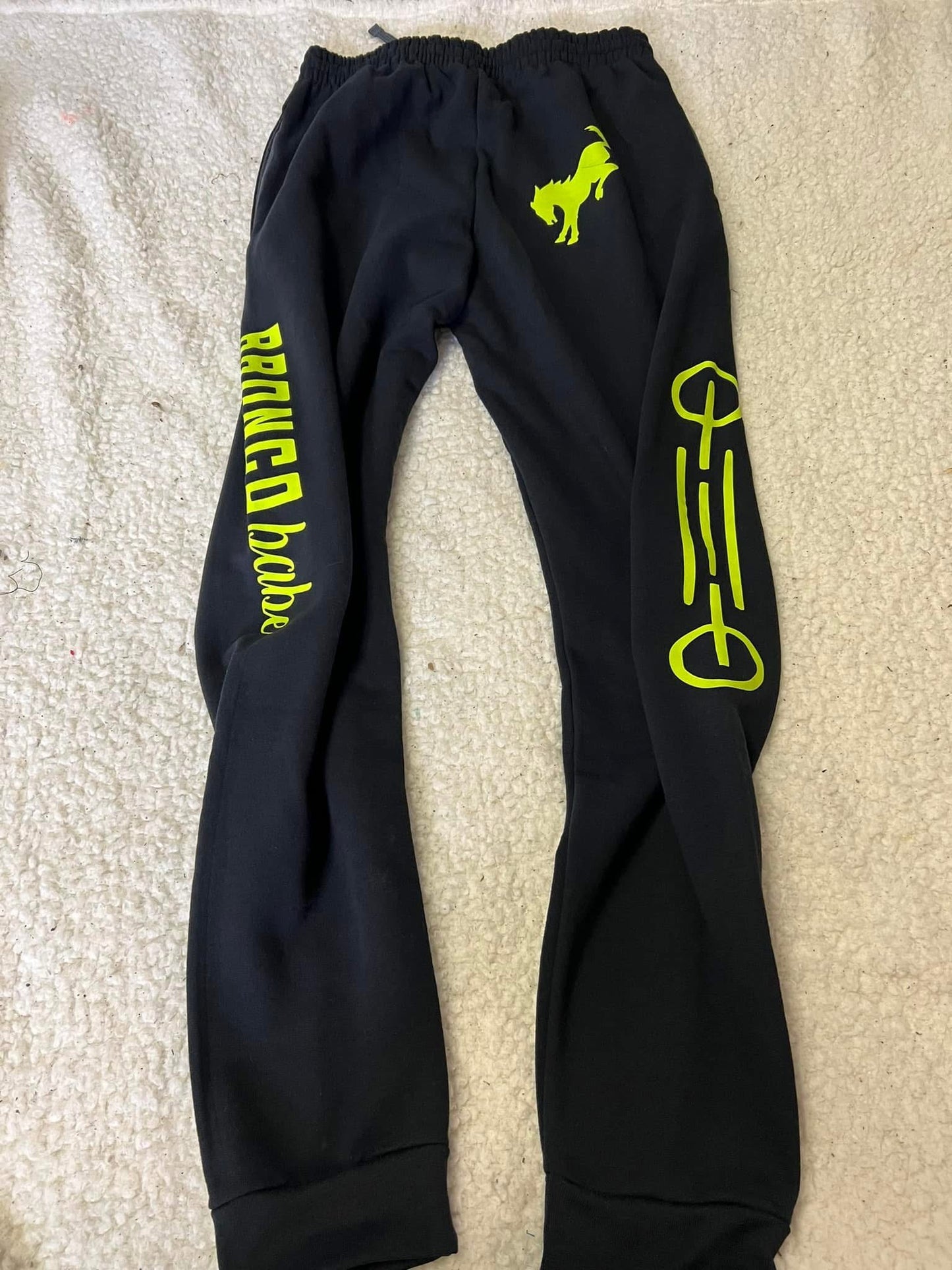New unisex jerzees bottoms black