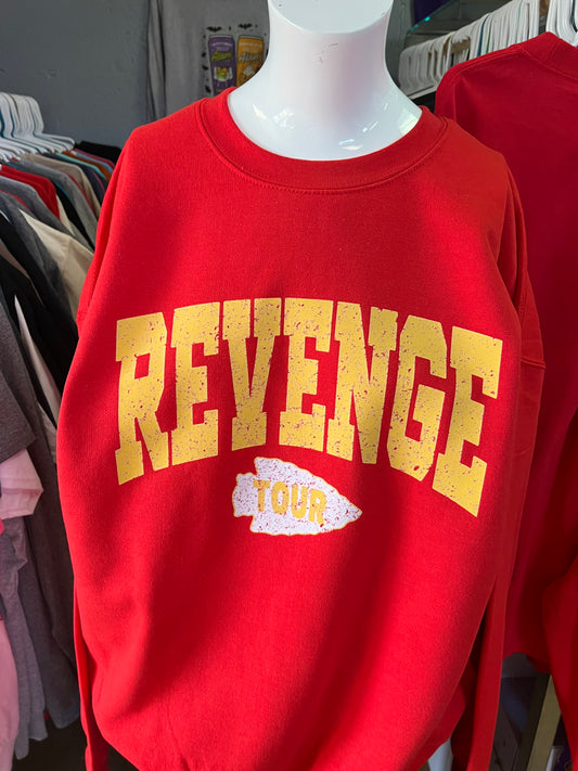 New unisex football  revenge front and back