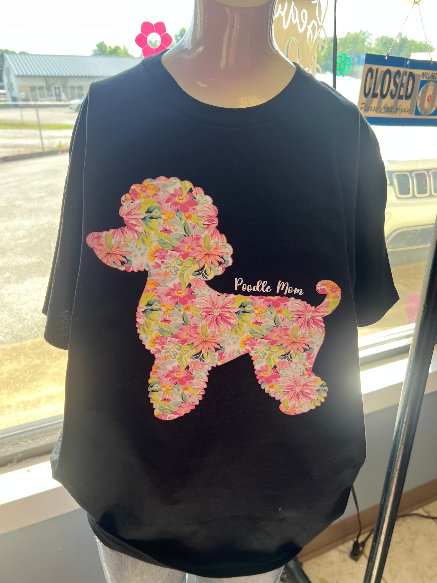New  unisex T-shirt poodle Mom