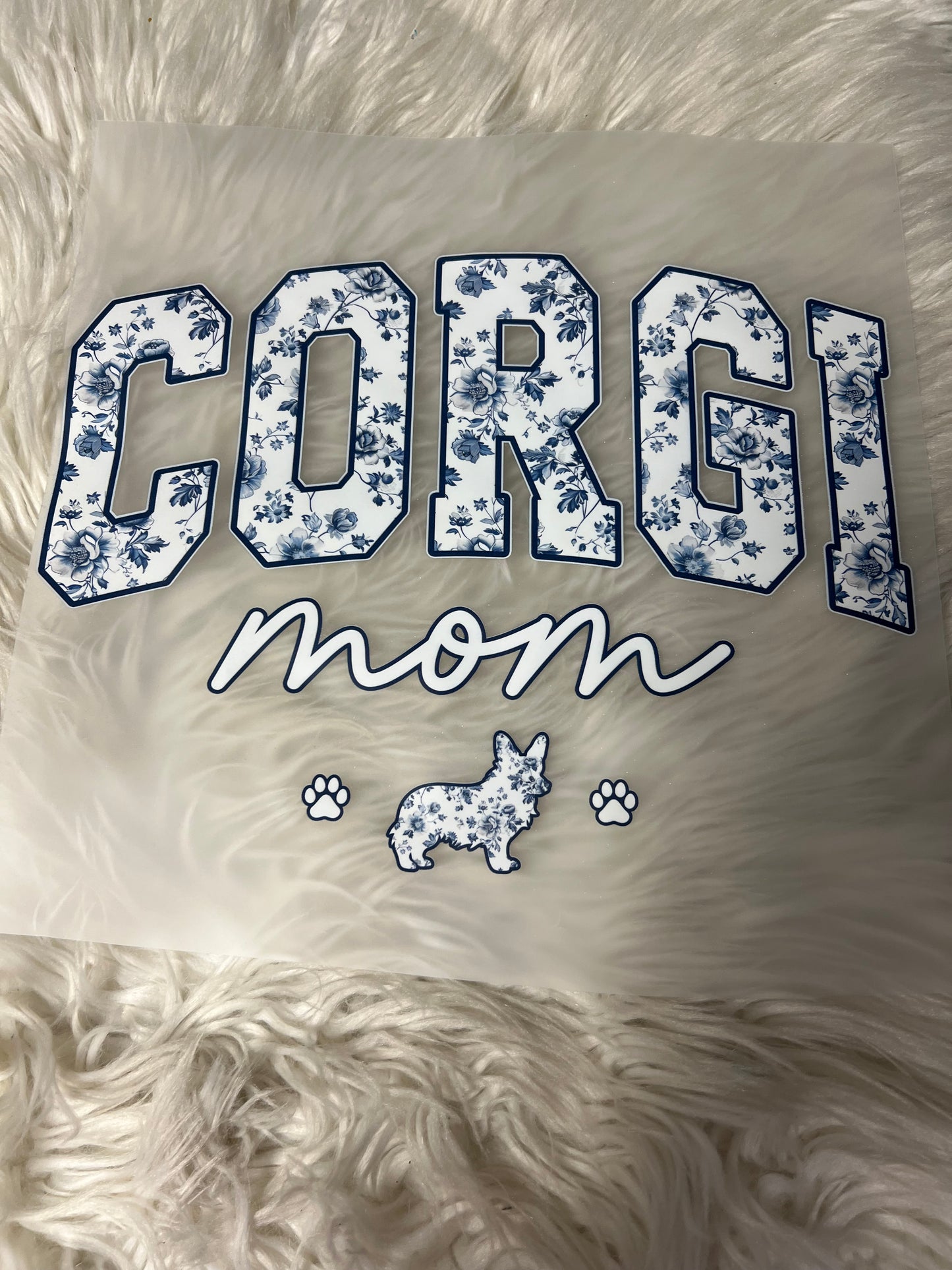 New DTF corgi