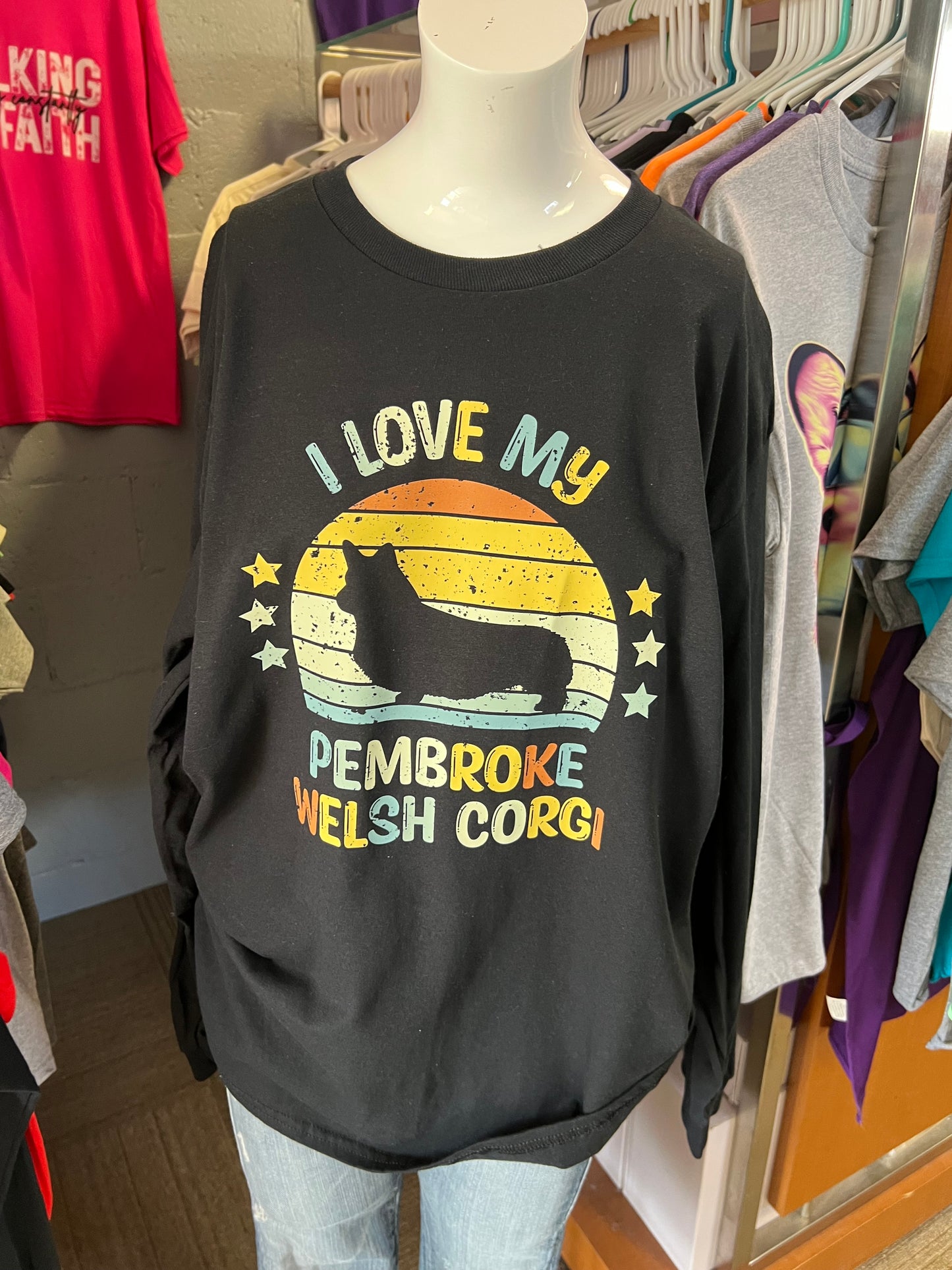 New unisex T-shirt corgi